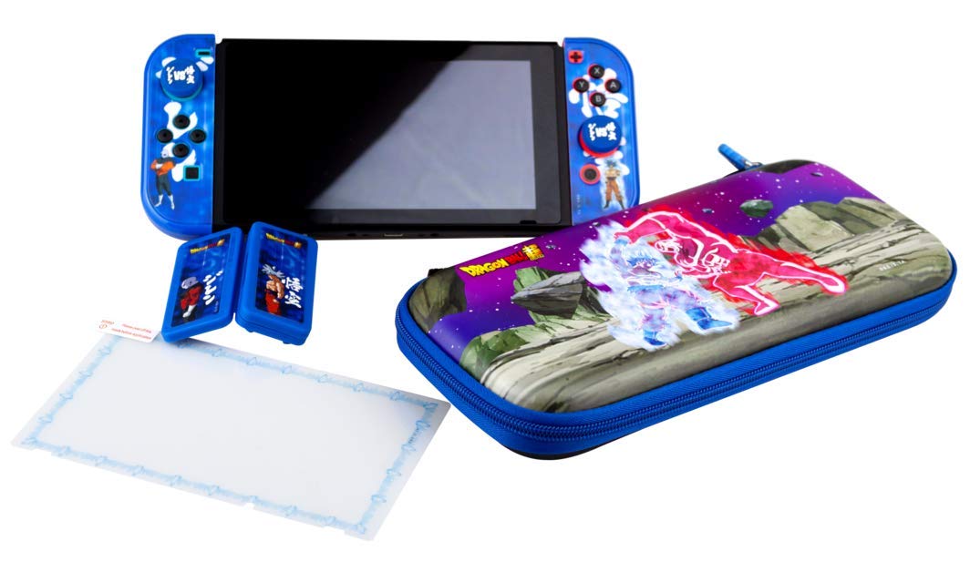 Fundas Y Almacenamiento Frtec Pack Accesorios Dragon Ball Universe ( NINTENDO SWITCH - ) - Funda rígida, caja juegos, grips, protector Fundas Y Almacenamiento Frtec Pack Accesorios Dragon Ball Universe ( NINTENDO SWITCH - ) - Funda rígida, caja juegos, grips, protector